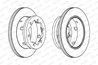 DISC FRANA FERODO FCR191A - Compatibil cu MERCEDES-BENZ, VW