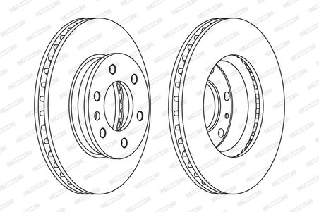Disc frana Ferodo FCR310A