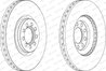 DISC FRANA FERODO FCR317A - Compatibil cu IVECO