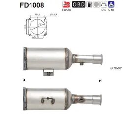 Filtru de particule AS FD1008