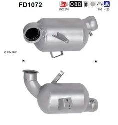 FILTRU DE PARTICULE AS FD1072 - Compatibil cu MERCEDES-BENZ