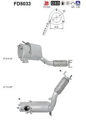 Filtru de particule AS FD5033