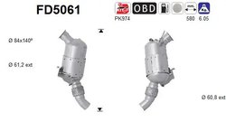 Filtru de particule AS FD5061
