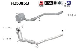 Filtru de particule AS FD5085Q
