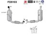 FILTRU DE PARTICULE AS FD5103 - Compatibil cu FORD