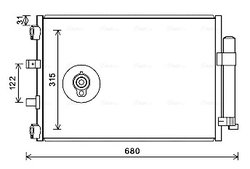 Radiator climatizare Ava Quality Cooling FD5487D