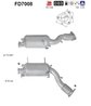 FILTRU DE PARTICULE AS FD7008 - Compatibil cu VW