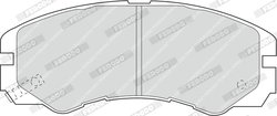 Set placute frana Ferodo FDB1015