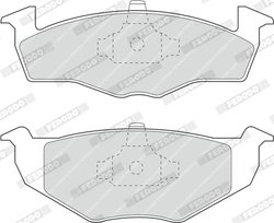 Set placute frana Ferodo FDB1054