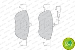 SET PLACUTE FRANA FERODO FDB1056 - Compatibil cu ALFA ROMEO, FIAT, LANCIA