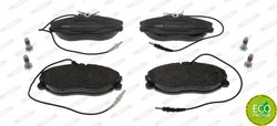 SET PLACUTE FRANA FERODO FDB1063 - Compatibil cu CITROEN, PEUGEOT