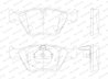 SET PLACUTE FRANA FERODO FDB1073 - Compatibil cu BMW