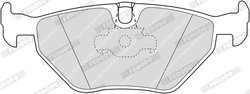 Set placute frana Ferodo FDB1075