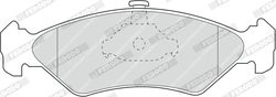 SET PLACUTE FRANA FERODO FDB1082 - Compatibil cu FORD, MAZDA