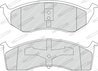 Set placute frana Ferodo FDB1098