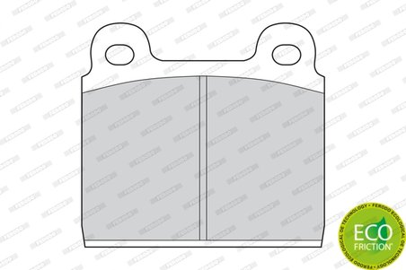 Set placute frana Ferodo FDB11