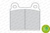 Set placute frana Ferodo FDB11