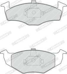 SET PLACUTE FRANA FERODO FDB1101 - Compatibil cu SEAT, SKODA, VW