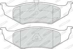 Set placute frana Ferodo FDB1099