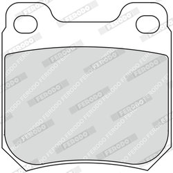 Set placute frana Ferodo FDB1117