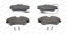 SET PLACUTE FRANA FERODO FDB1124 - Compatibil cu RENAULT