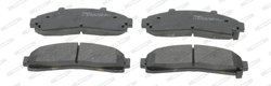 SET PLACUTE FRANA FERODO FDB1129 - Compatibil cu FORD, FORD AUSTRALIA, FORD USA, MAZDA
