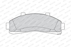 SET PLACUTE FRANA FERODO FDB1129 - Compatibil cu FORD, FORD AUSTRALIA, FORD USA, MAZDA