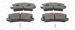 SET PLACUTE FRANA FERODO FDB114 - Compatibil cu ALPINE, DACIA, FIAT, LOTUS, RENAULT, TALBOT