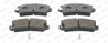 SET PLACUTE FRANA FERODO FDB114 - Compatibil cu ALPINE, DACIA, FIAT, LOTUS, RENAULT, TALBOT