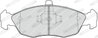 SET PLACUTE FRANA FERODO FDB1168 - Compatibil cu CITROEN, PEUGEOT