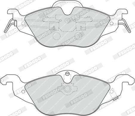 Set placute frana Ferodo FDB1293