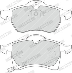 Set placute frana Ferodo FDB1295