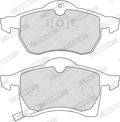 SET PLACUTE FRANA FERODO FDB1295 - Compatibil cu CHEVROLET, OPEL, VAUXHALL