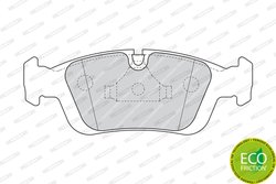 SET PLACUTE FRANA FERODO FDB1300 - Compatibil cu ALPINA, BENTLEY, BMW, WIESMANN
