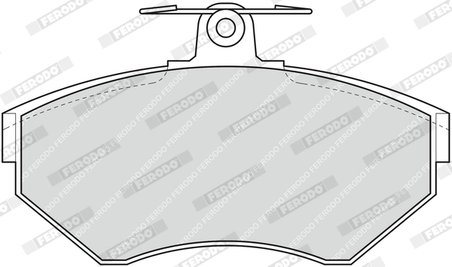 Set placute frana Ferodo FDB1312