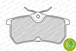 Set placute frana Ferodo FDB1319