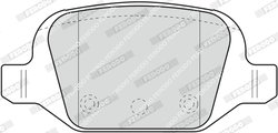 SET PLACUTE FRANA FERODO FDB1324 - Compatibil cu ABARTH, FIAT, LADA, LANCIA