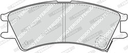 SET PLACUTE FRANA FERODO FDB1326 - Compatibil cu HYUNDAI