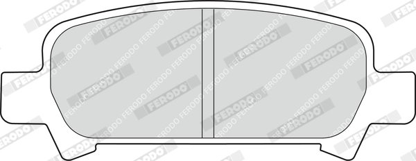 SET PLACUTE FRANA FERODO FDB1333 - Compatibil cu SUBARU