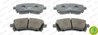 SET PLACUTE FRANA FERODO FDB1327 - Compatibil cu SUBARU