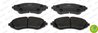SET PLACUTE FRANA FERODO FDB1369 - Compatibil cu CHEVROLET, DAEWOO, HYUNDAI