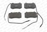 SET PLACUTE FRANA FERODO FDB1379 - Compatibil cu PEUGEOT