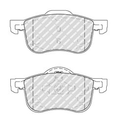 Set placute frana Ferodo FDB1382