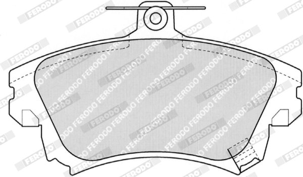 Set placute frana Ferodo FDB1384