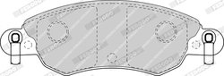 SET PLACUTE FRANA FERODO FDB1410 - Compatibil cu CITROEN