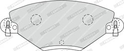 Set placute frana Ferodo FDB1411