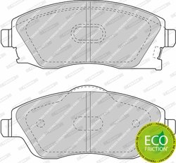 Set placute frana Ferodo FDB1424