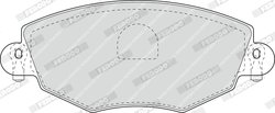 Set placute frana Ferodo FDB1425