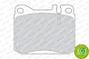 SET PLACUTE FRANA FERODO FDB143 - Compatibil cu MERCEDES-BENZ
