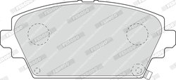Set placute frana Ferodo FDB1439